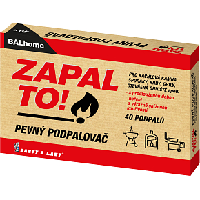 BALhome Zapal To, solid fire starter, 40 starters