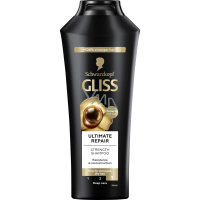 Gliss Ultimate Repair Strengthening Shampoo for Very Damaged Hair, 400 ml