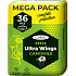 Carin Ultra Wings Camomile Women's Pads, 36 pcs