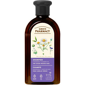 Green Pharmacy Shampoo for Colored Hair with Chamomile 350 ml