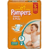 Pampers Sleep Play Giantpack Junior 11-25 kg diapers 74 pieces