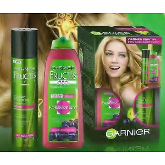 Garnier Fructis Colour Resistance, cosmetic set for women
