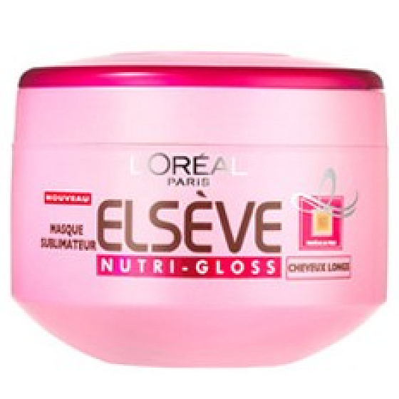Loreal Elseve Nutri Gloss mask for hair without shine and vitality 300 ml