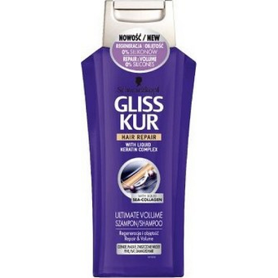 Gliss Kur Ultimate Volume Regeneration and Volume Hair Shampoo 400 ml