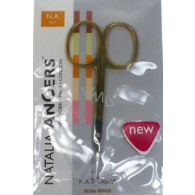 Natalia Angers Straight Gold Plated Scissors 501