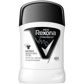 Rexona Men Invisible On Black + White Clothes antiperspirant deodorant stick for men 50 ml