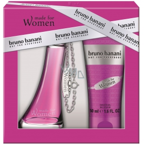 Bruno Banani Made eau de toilette for women 20 ml + shower gel 50 ml, gift set