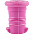 Nekupto Bottle for healthy drinking spare stopper purple-pink 1 piece