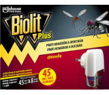 Biolit Plus Electric vaporizer with citronella scent against mosquitoes and flies 45 nights machine + refill 31 ml