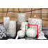 Lima Nevada candle ivory ball 80 mm 1 piece