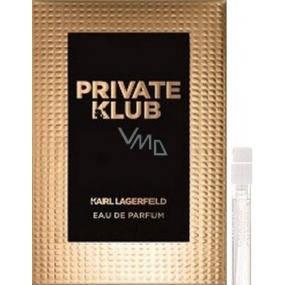 Karl Lagerfeld Private Club for Women perfumed water 2 ml with spray, vial