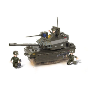 EP Line Sluban Soldiers M1A2 Abrams tank with figures 219 pieces, recommended age 6+