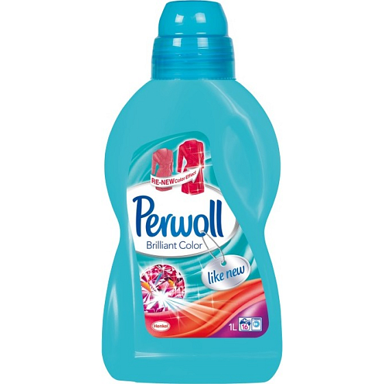 Perwoll Brilliant Color liquid washing gel for colored laundry 1 l