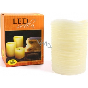Albi Led candle structure small white