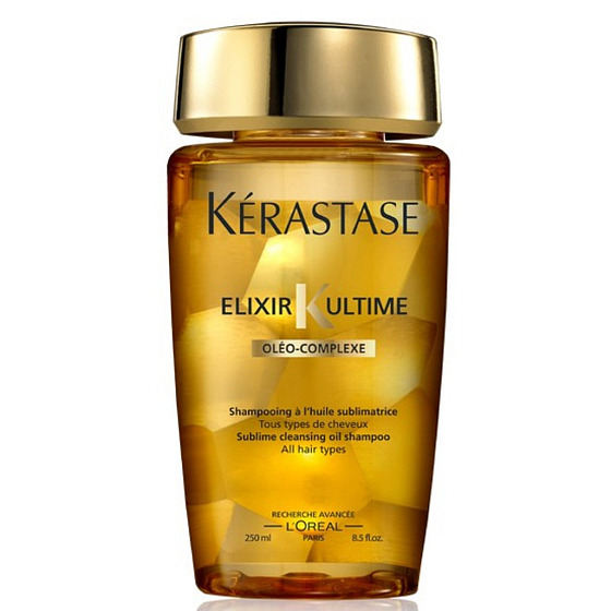 Kérastase Elixir Ultime Bain Oléo Sublime Cleasing Luxury shampoo for rich care 250 ml