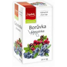 Apotheke Natur Blueberry and cranberry fruit tea 20 x 2 g