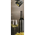 Nekupto Gift paper bottle bag 33 x 10 x 9 cm Wine 1336 02 KFLH