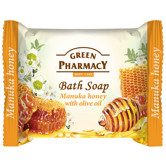 Green Pharmacy Manuka and Honey and Olive Oil Toilet Soap 100 g