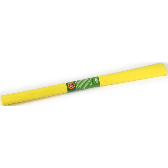 Koh-i-Noor Crepe Paper 50 x 200 cm, Medium Yellow