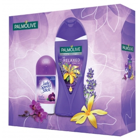 Palmolive Aroma Relaxed shower gel 250 ml + Lady Speed Stick Fresh & Essence antiperspirant roll-on for women 50 ml, cosmetic set