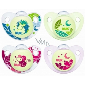 Nuk Trendline Adore Latex Pacifier 6 - 18 months 1 piece in pack, various colours