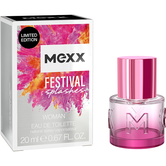 Mexx Festival Splashes Woman Eau de Toilette 20 ml