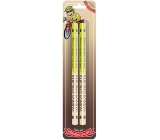 Nekupto Hobby Wooden Pencils Passionate Cyclist 2 Pieces