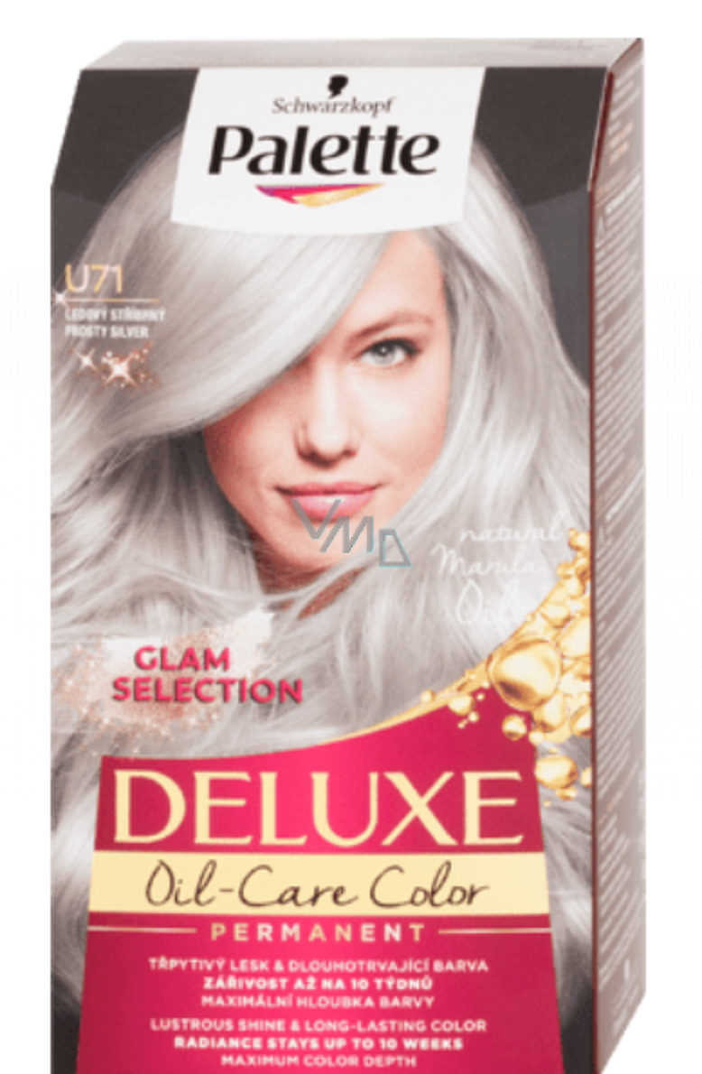 Schwarzkopf Palette Deluxe hair color U71 Ice silver 115 ml - VMD parfumerie - drogerie
