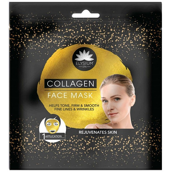 Elysium Spa Collagen 15 Minute Rejuvenating Facial Mask 1 Piece