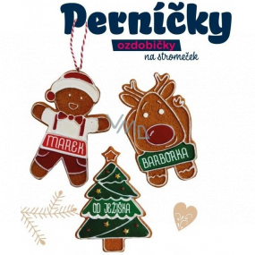 Albi Perníček, fragrant Christmas decoration Dominik doll 8 cm