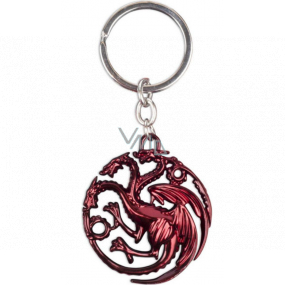 Epee Merch Game of Thrones Game of Thrones - Targaryen Metal Keychain 4.5 x 6 cm