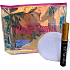 FacEvolution Hairplus Growth Serum for Eyelashes and Eyebrows 4.5 ml + reusable make-up tampon + Pink sachet, cosmetic set