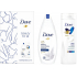 Dove Beauty For All Deeply Nourishing shower gel 250 ml + Rich Care body lotion 250 ml, cosmetic set