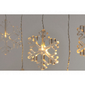 Emos Christmas lights Flake pendant 0,84 m, 8 LEDs + 5 m cable, warm white