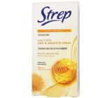 Opilca Strep Sugaring wax strips for face and bikini area 20 pieces + waxing cloth 4 pieces