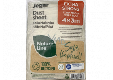 Jeger Cover film for protection against paint, dirt and moisture Extra Strong 4 x 3 m