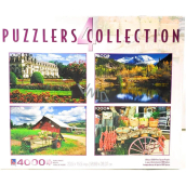 EP Line Puzzle Collection 4 x 1000 pieces, recommended age 9+