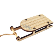 Wooden sledge 12,5 cm