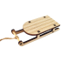 Wooden sledge 12,5 cm