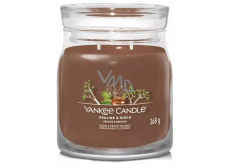 Yankee Candle Praline & Birch - Praline and birch scented candle Signature medium glass 2 wicks 368 g