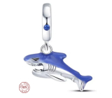 Charm Sterling silver 925 Shark, animal bracelet pendant