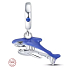 Charm Sterling silver 925 Shark, animal bracelet pendant