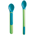 Mam Feeding Spoons & Cover 2 phase feeding spoon with protective cover 6+ months Green 1 set