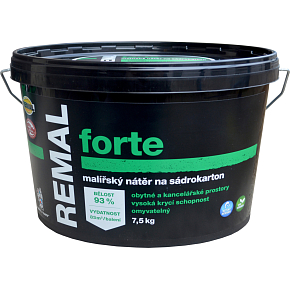 REMAL Forte washable paint for drywall, 7.5 kg REMAL Forte washable paint for drywall, 7.5 kg