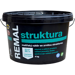 REMAL Structure paint with grainy texture, 4 kg