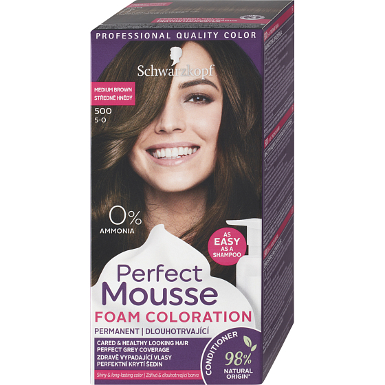 Palette Mousse Color Medium Brown 5-0, 35 ml