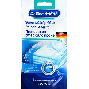 Dr. Beckmann super whitening powder, 2 washes, 80 g