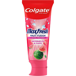 Colgate Toothpaste MaxFresh Fruit Fusion Watermelon, 75 ml