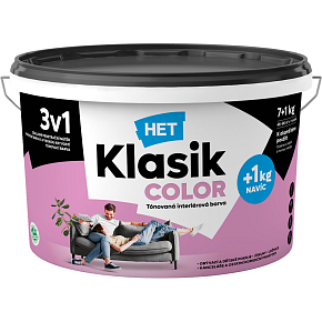 Het Klasik Color paint, 0307 magenta, 7+1 kg