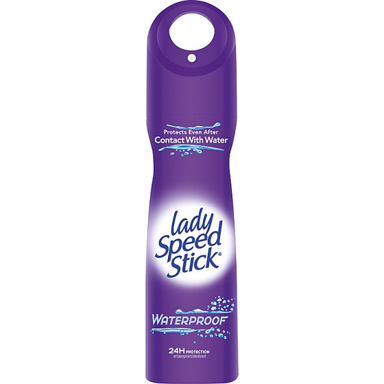 Lady Speed Stick Waterproof antiperspirant deodorant spray for women 150 ml